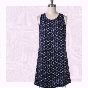 Armani exchange blue and white printed summer dress